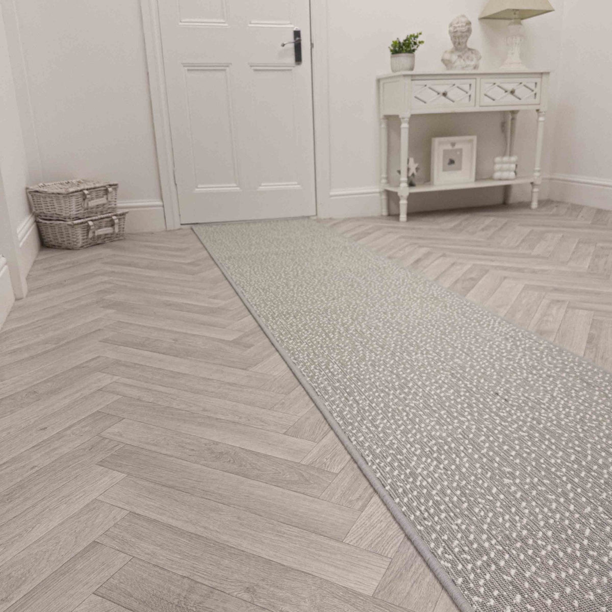Helena Chrome Rug Runner