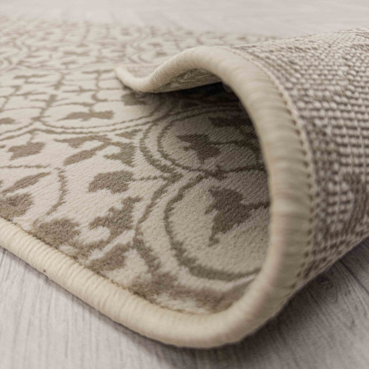 Mosaic Light Beige Hall Runner