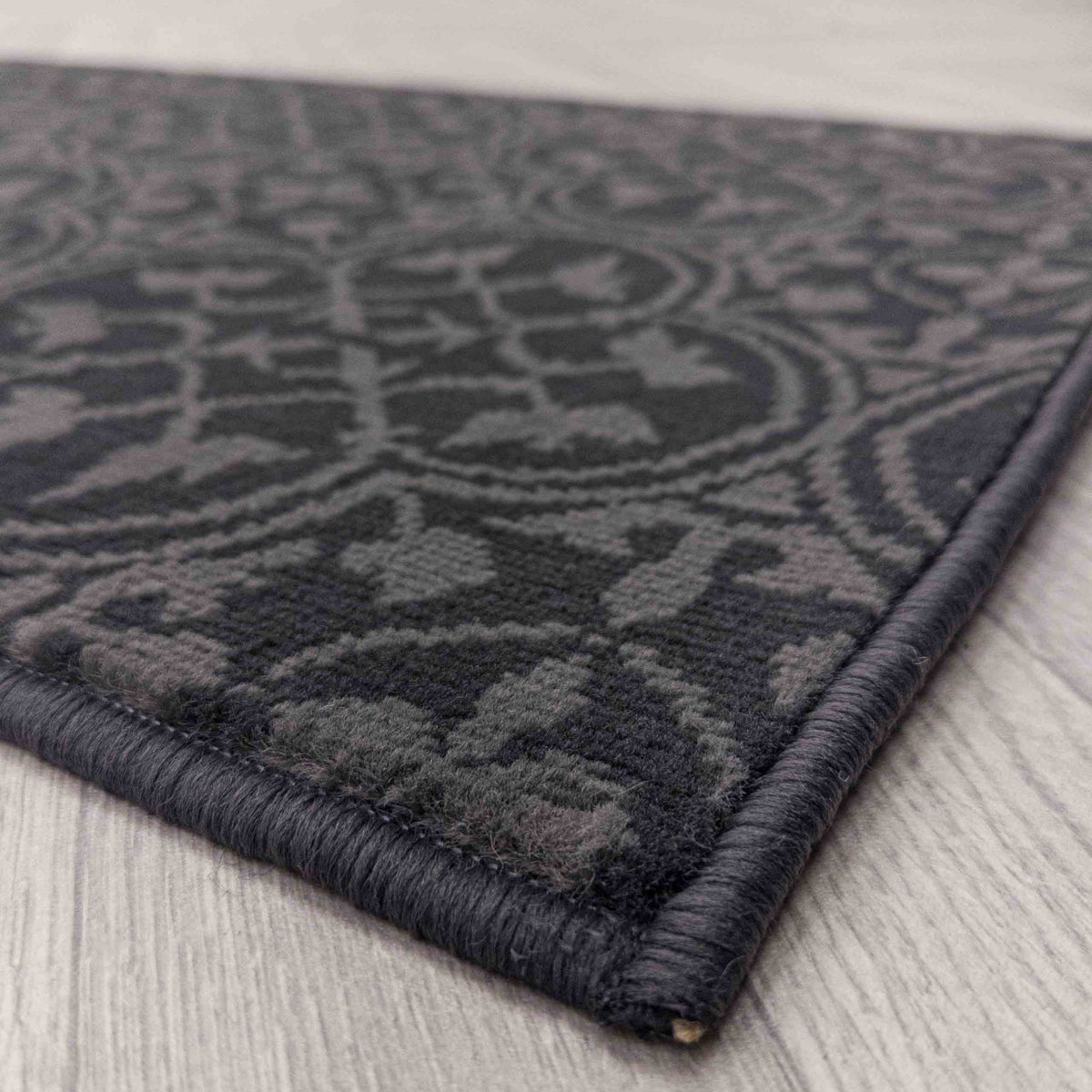 Mosaic Grey Hall Runner