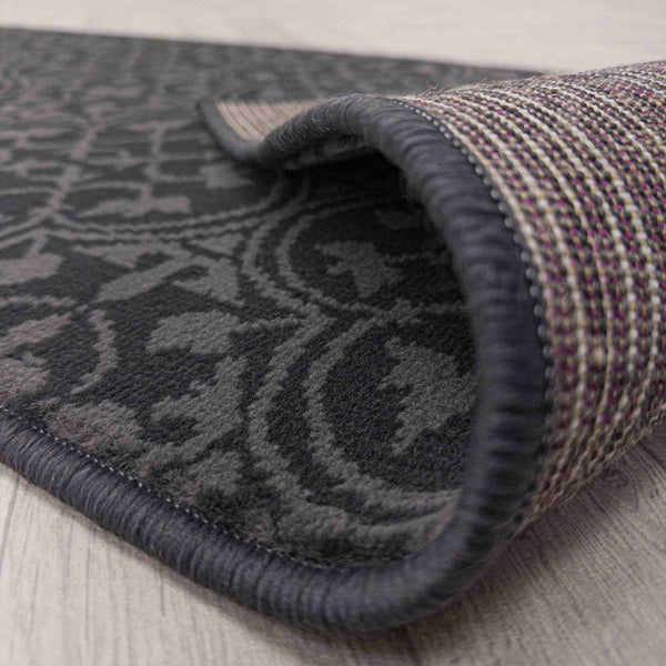 Mosaic Grey Hall Runner