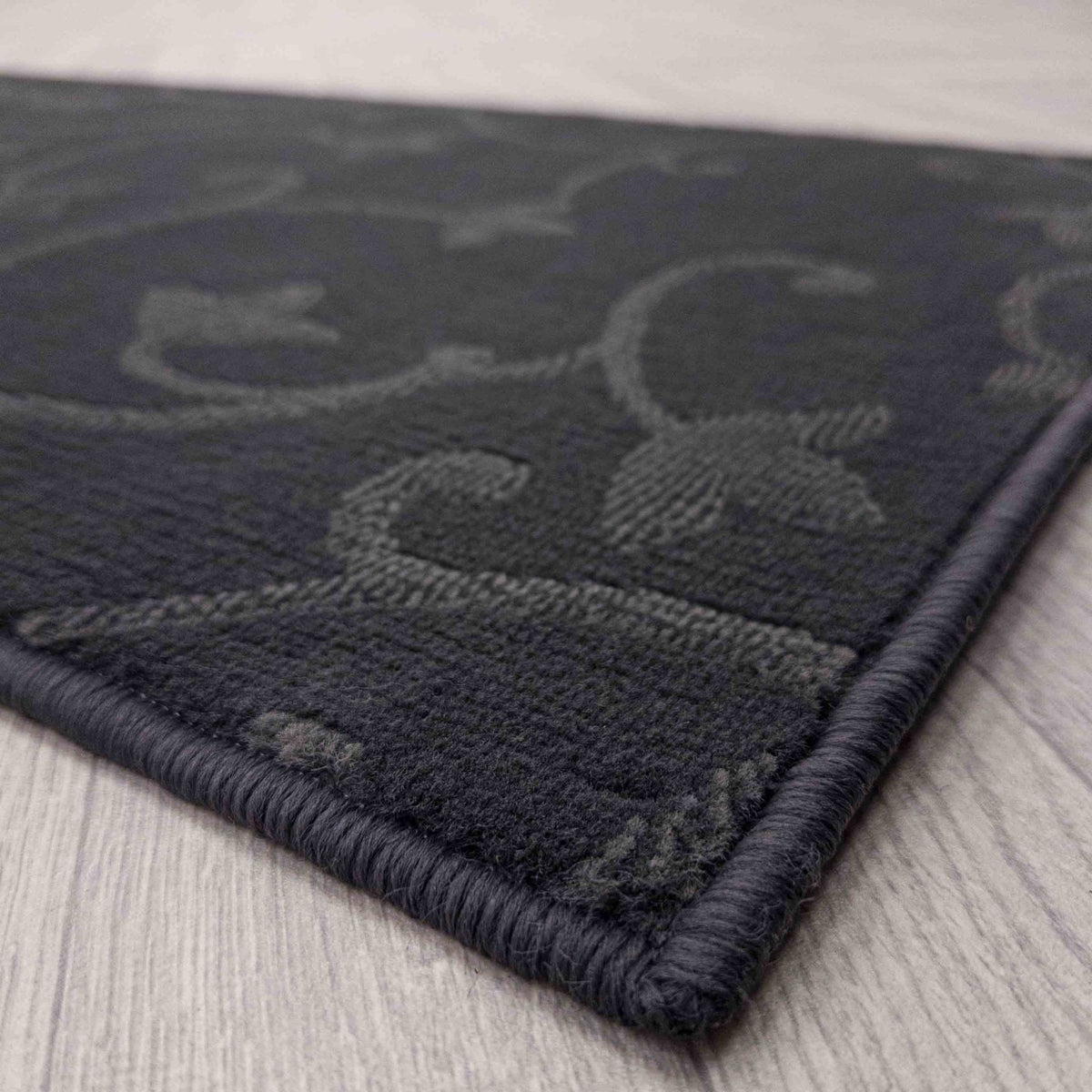 Vines Gray Rug Runner