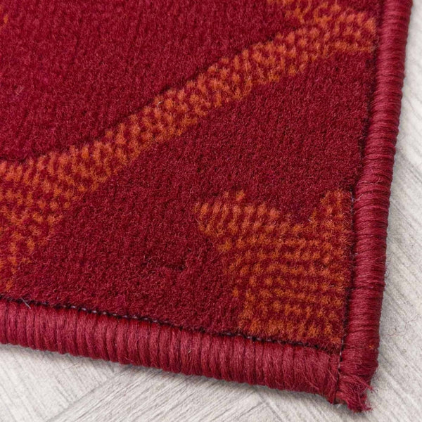 Vines Red Hall Runner