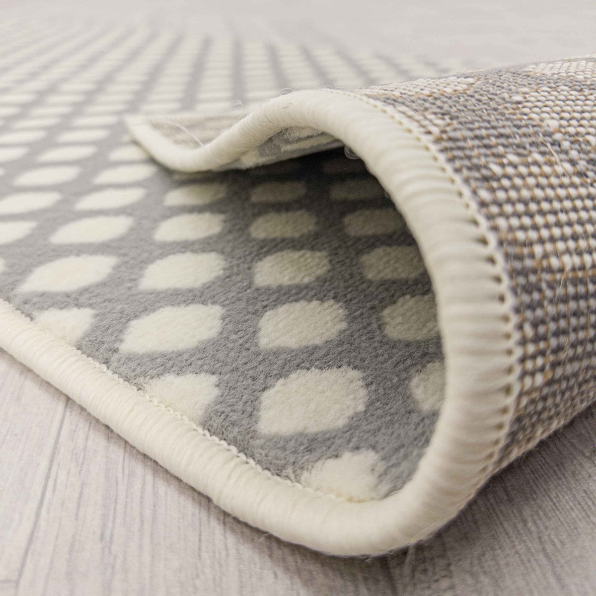 Honeycomb Grey Hall Runner