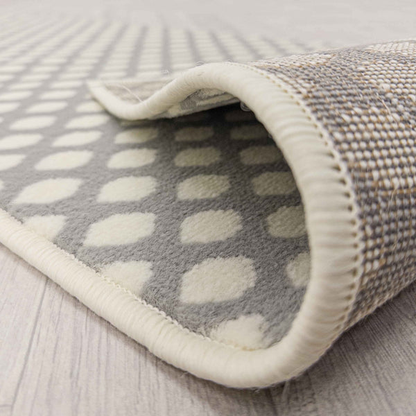 Honeycomb Grey Hall Runner