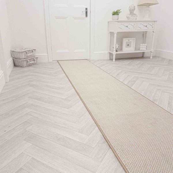 Hazy Brown Rug Runner