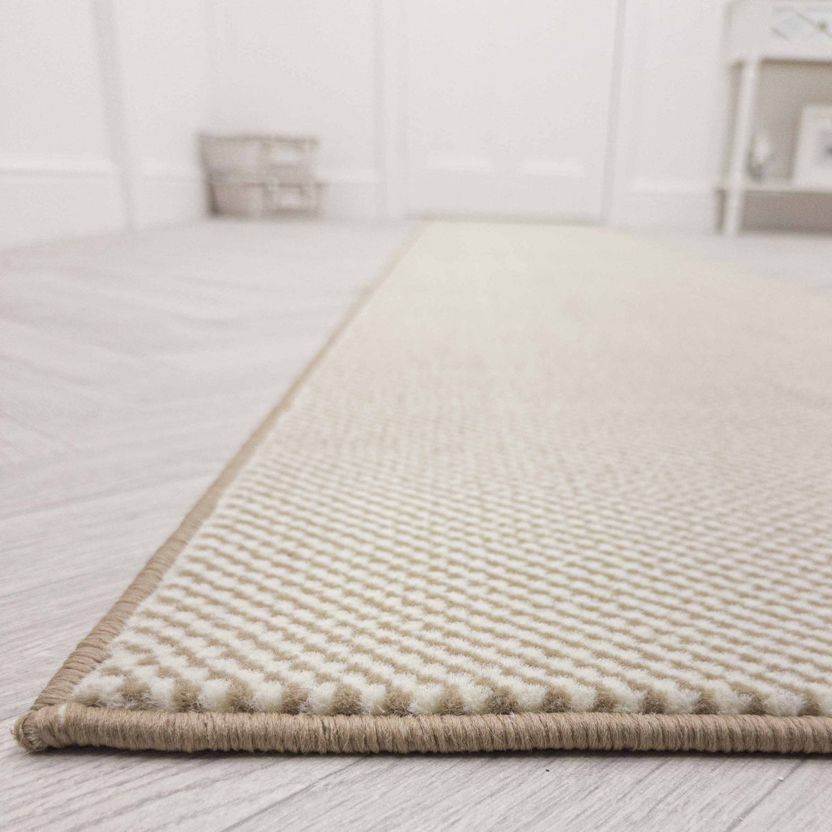 Hazy Brown Rug Runner
