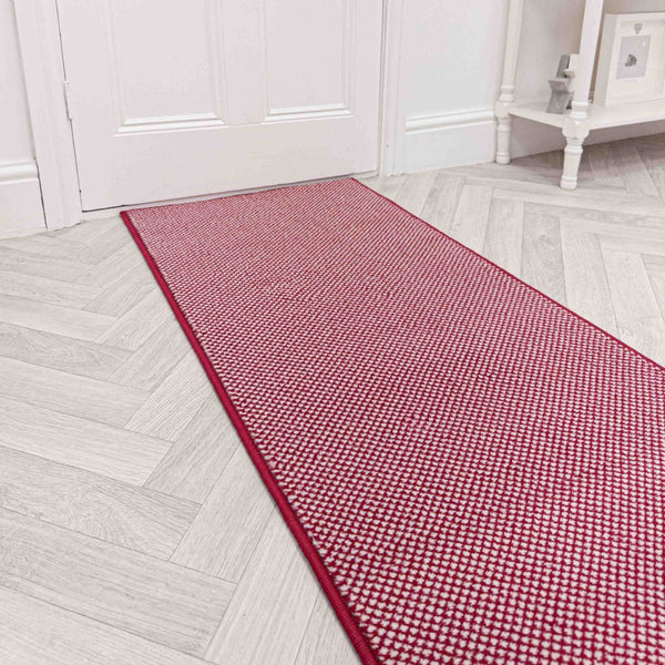 Hazy Red Hall Runner