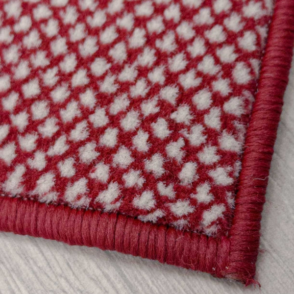 Hazy Red Hall Runner