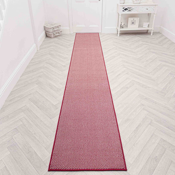 Hazy Red Hall Runner