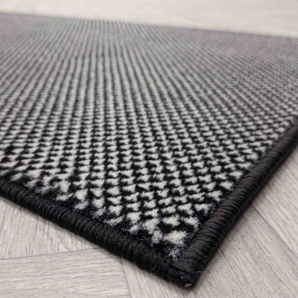 Hazy Black Hall Runner