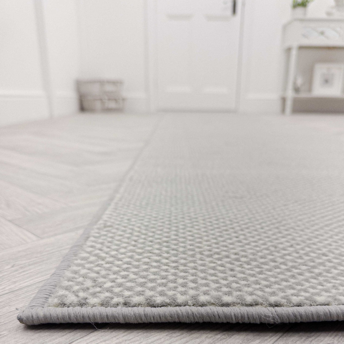 Hazy Grey Hall Runner