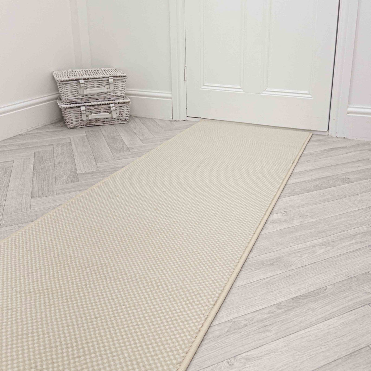 Hazy Beige Hall Runner