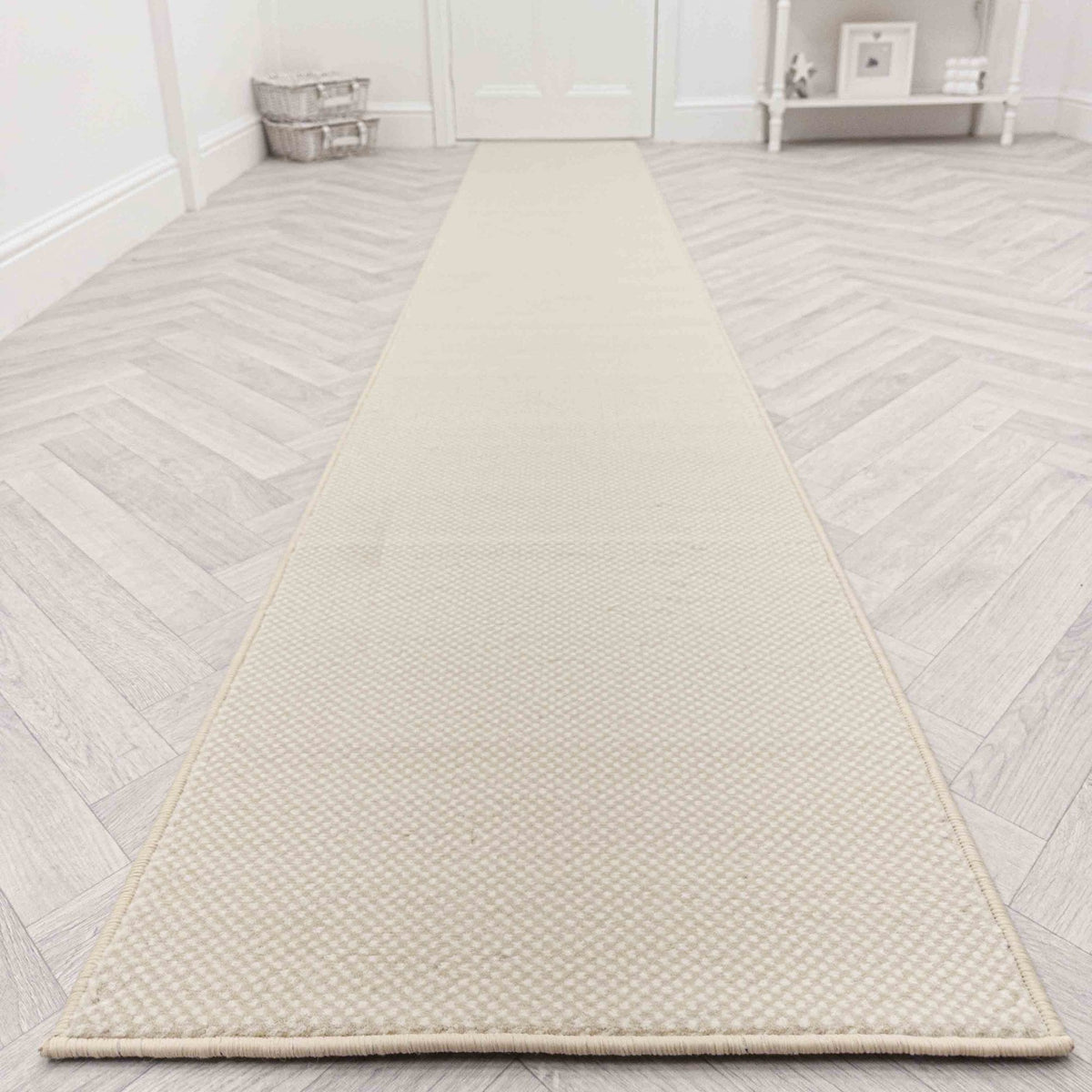Hazy Beige Hall Runner