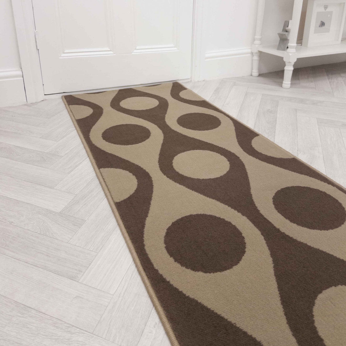 Pop Brown Hall Runner