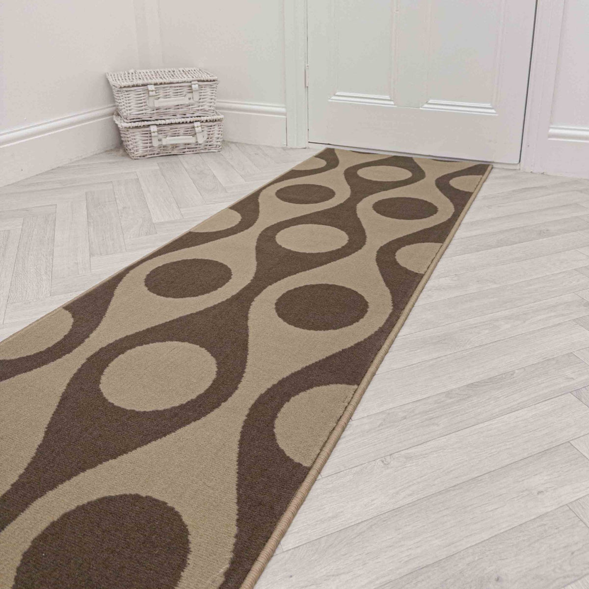 Pop Brown Hall Runner