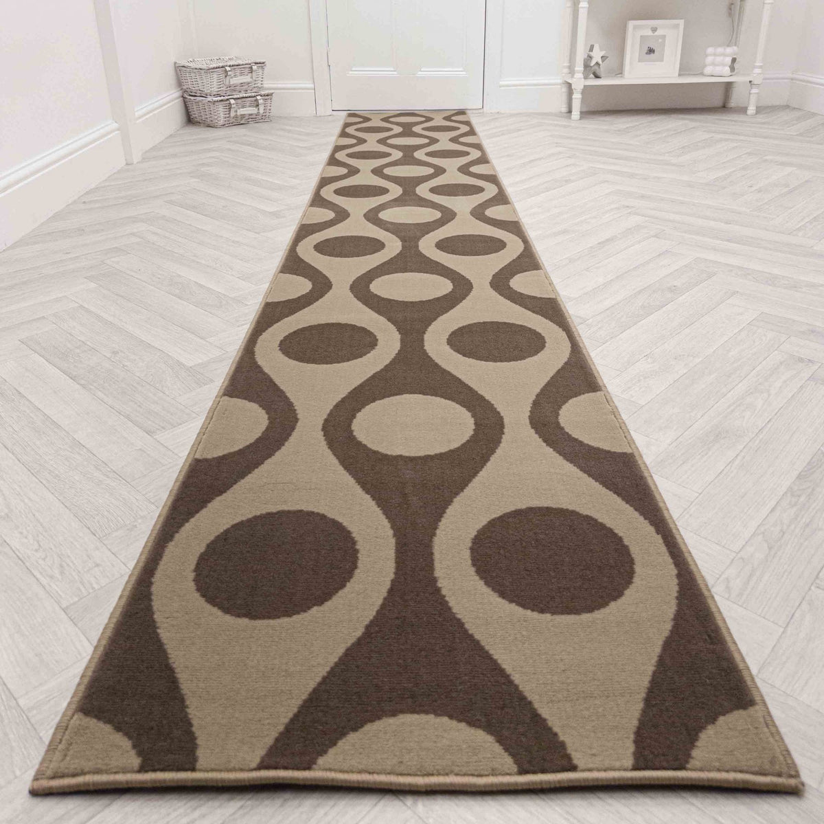 Pop Brown Hall Runner