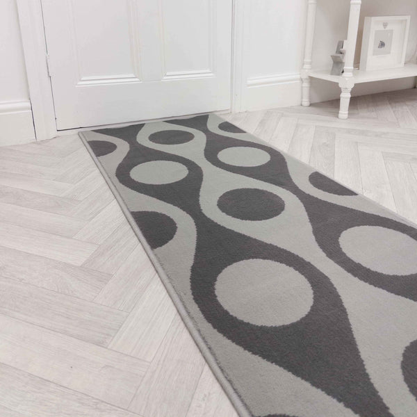 Pop Grey Hall Runner