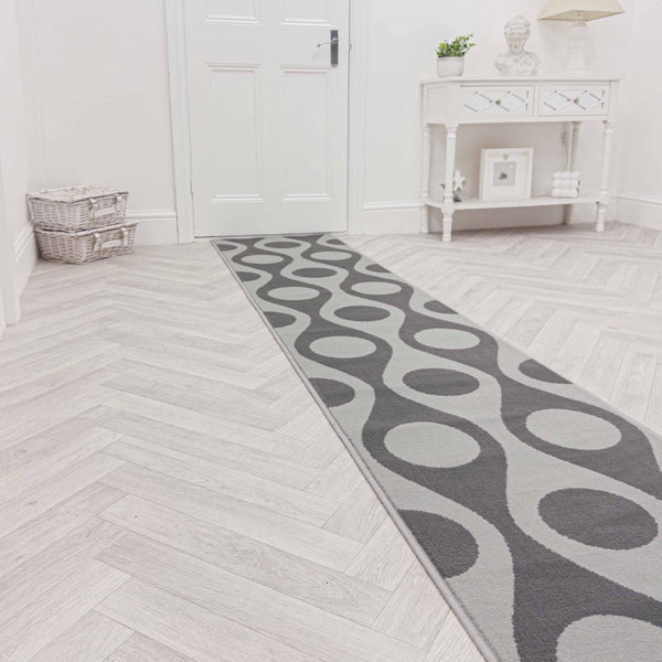 Pop Grey Hall Runner