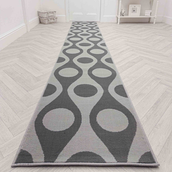Pop Grey Hall Runner
