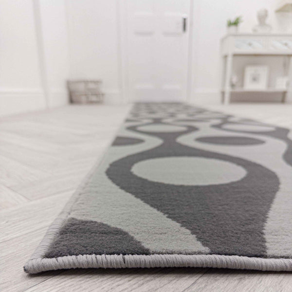 Pop Grey Hall Runner