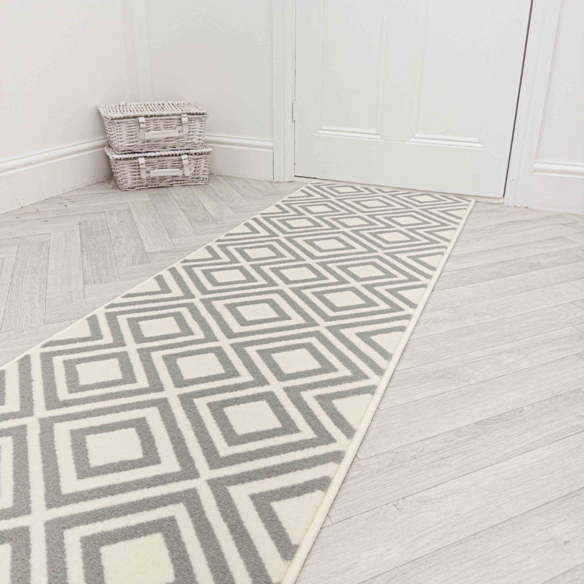 Kilim Grey Hall Runner