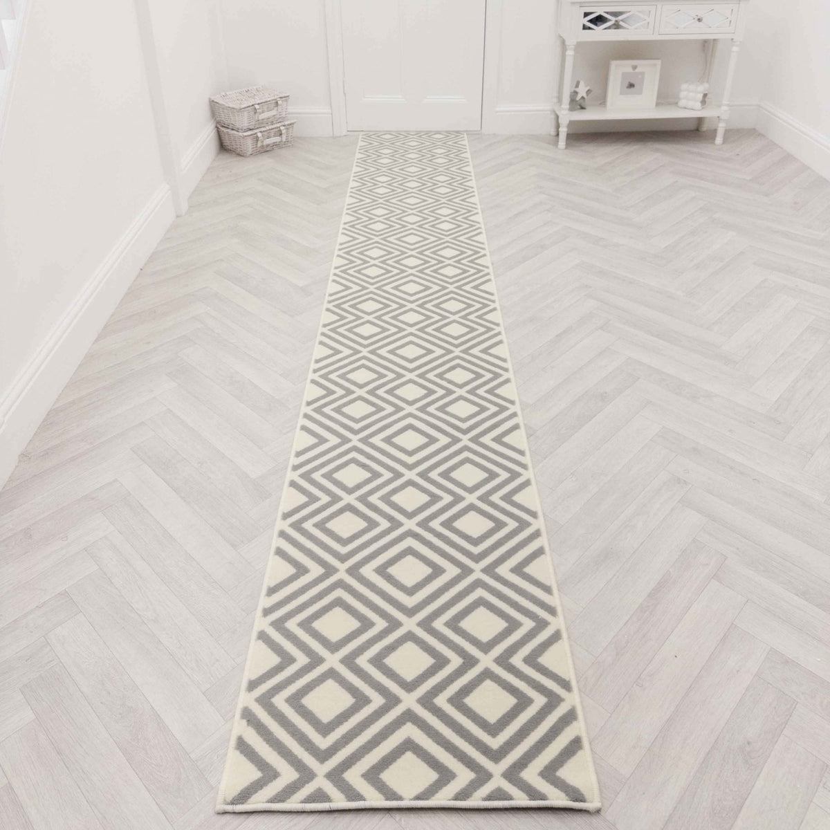 Kilim Grey Hall Runner