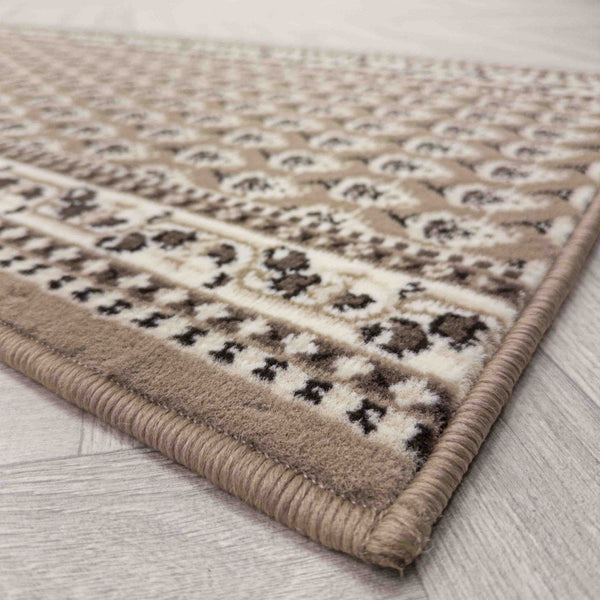 Peacock Beige Hall Runner