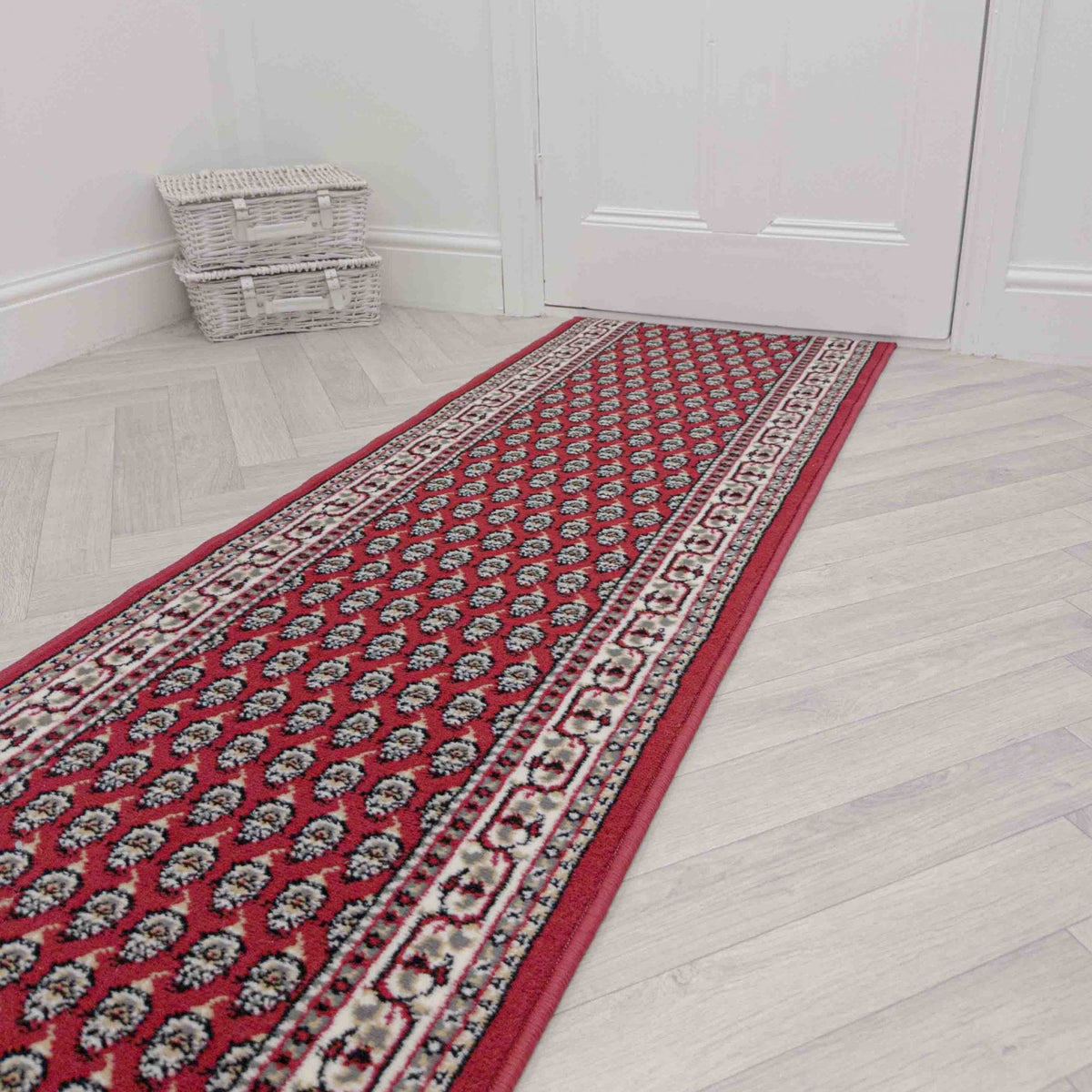 Peacock Red Tapis de couloir