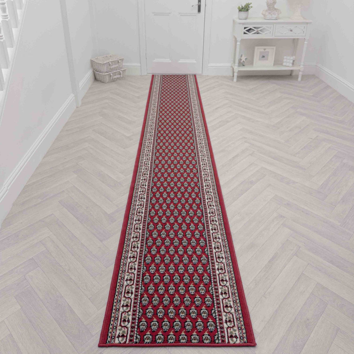 Peacock Red Tapis de couloir