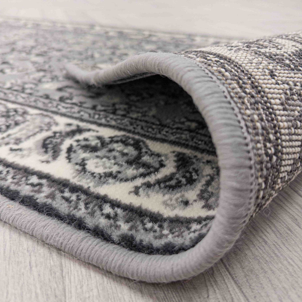 Kashan Grey Hall Runner