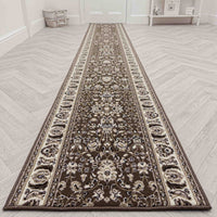 Kashan Brown Hall Runner