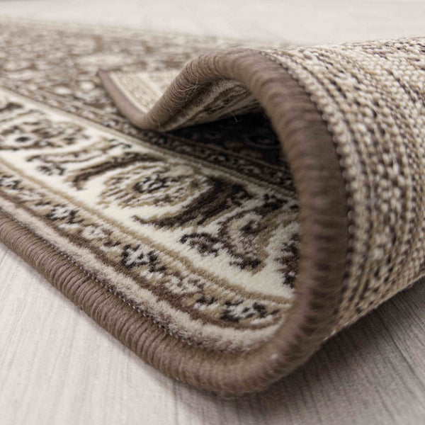 Kashan Brown Rug Runner