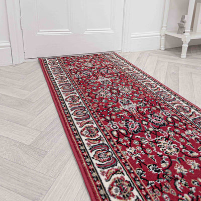 Kashan Red Hall Runner