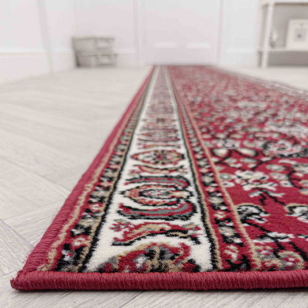 Kashan Red Hall Runner