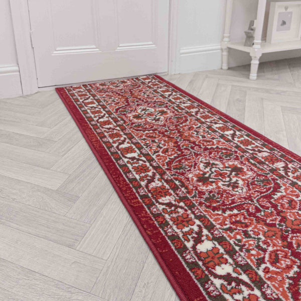 Senneh Red Rug Runner