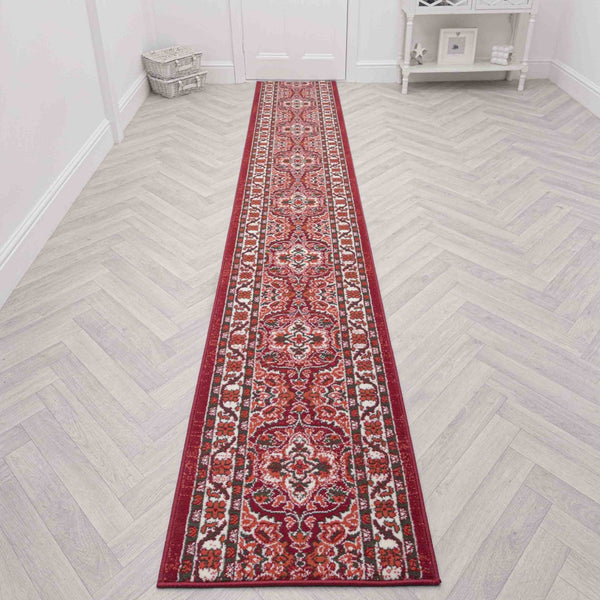 Senneh Red Rug Runner