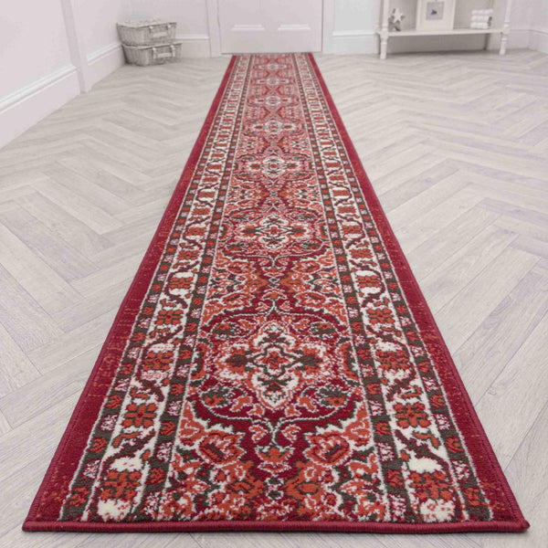 Senneh Red Rug Runner