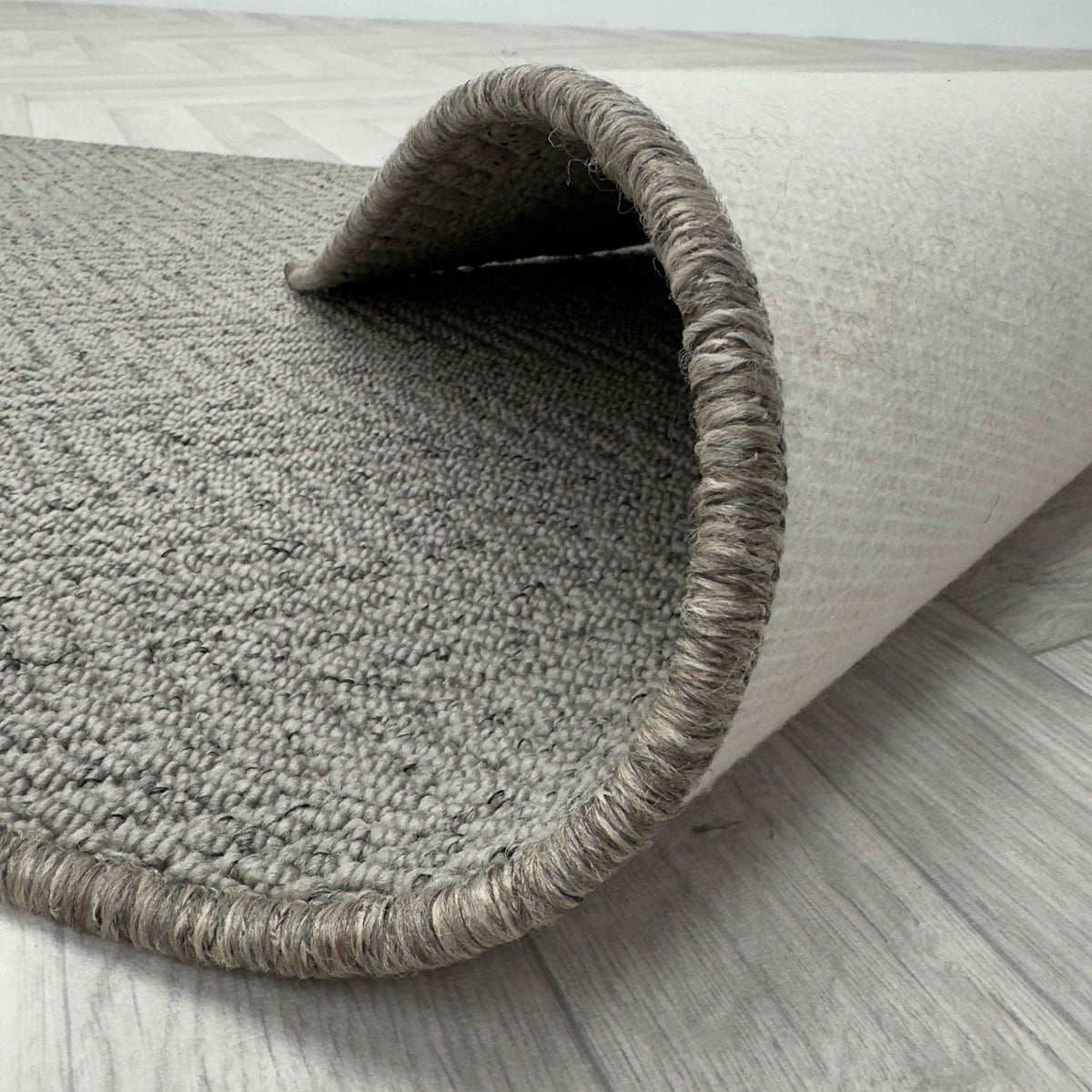 Country Herringbone Elephant Custom Rug