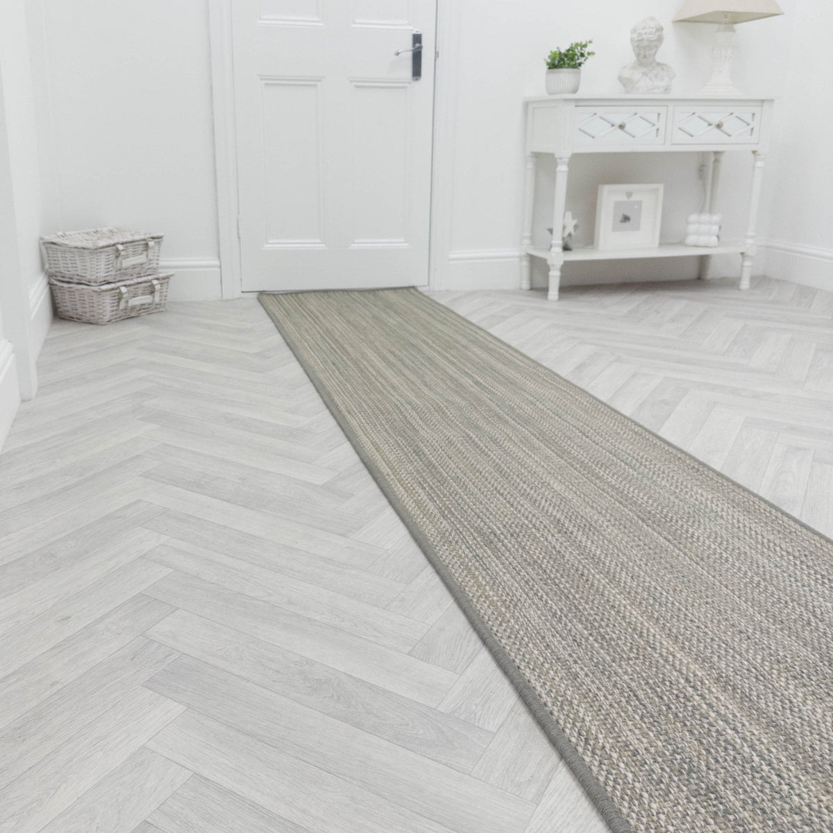 Cable Beach Taupe Rug Runner