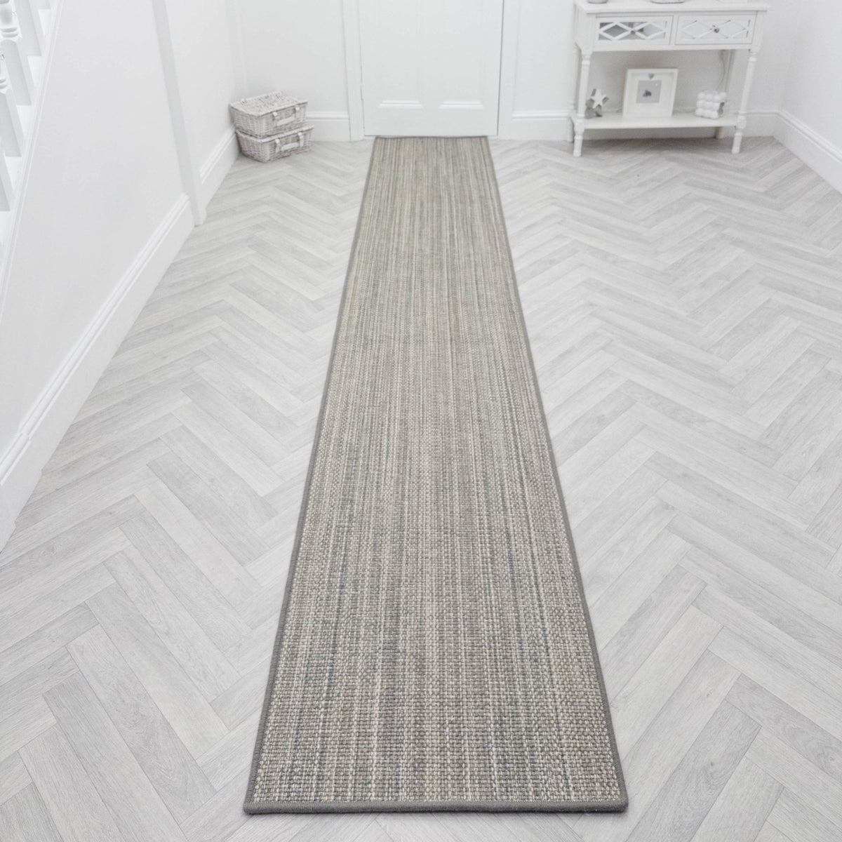 Cable Beach Taupe Rug Runner