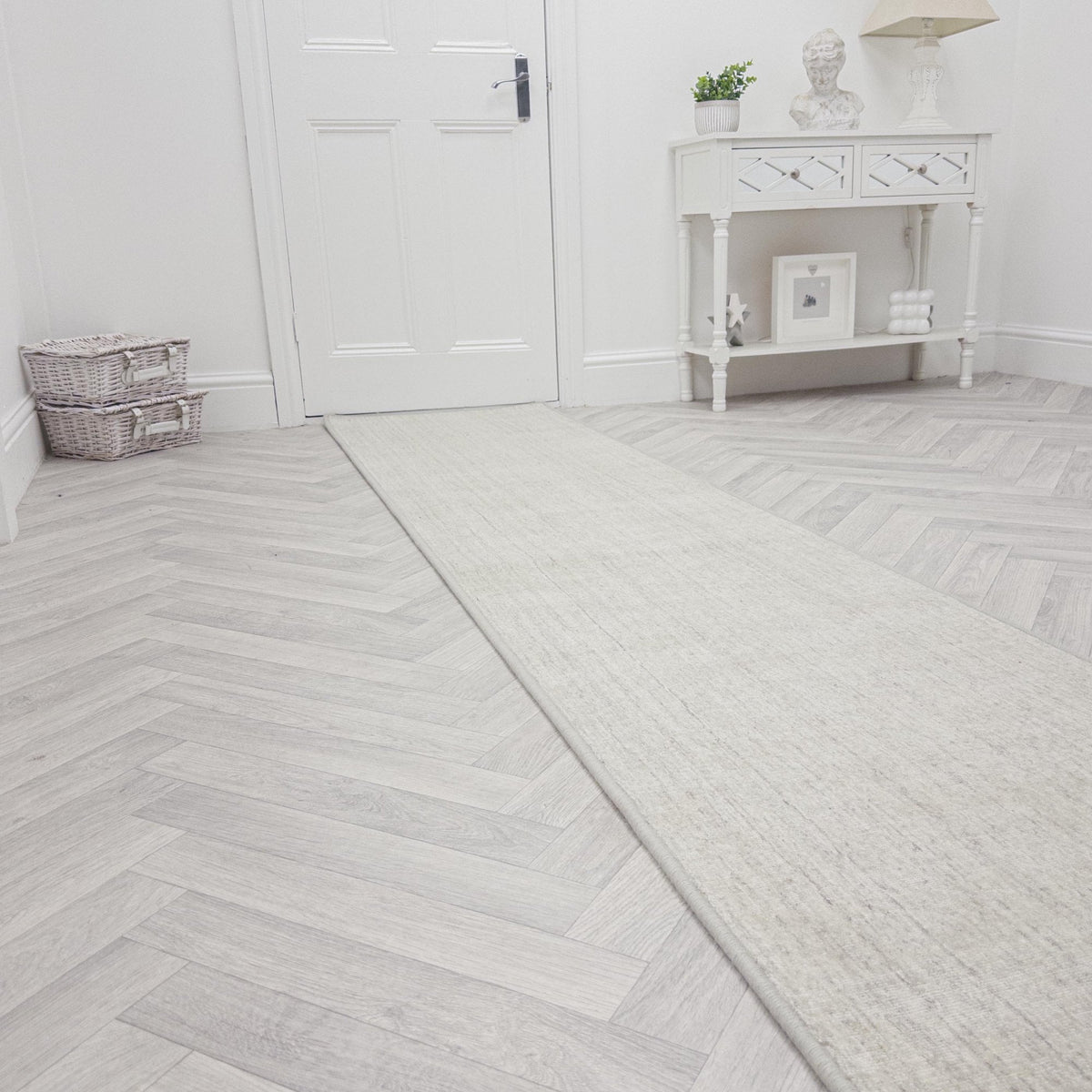 Deva Platinum Rug Runner
