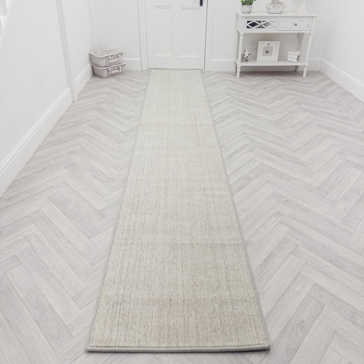 Deva Platinum Rug Runner