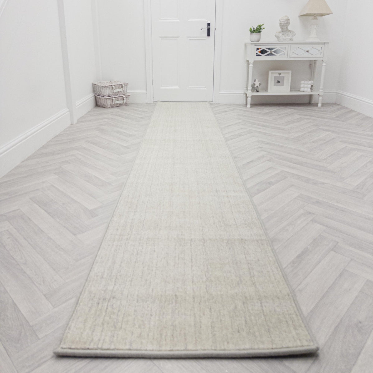 Deva Platinum Rug Runner