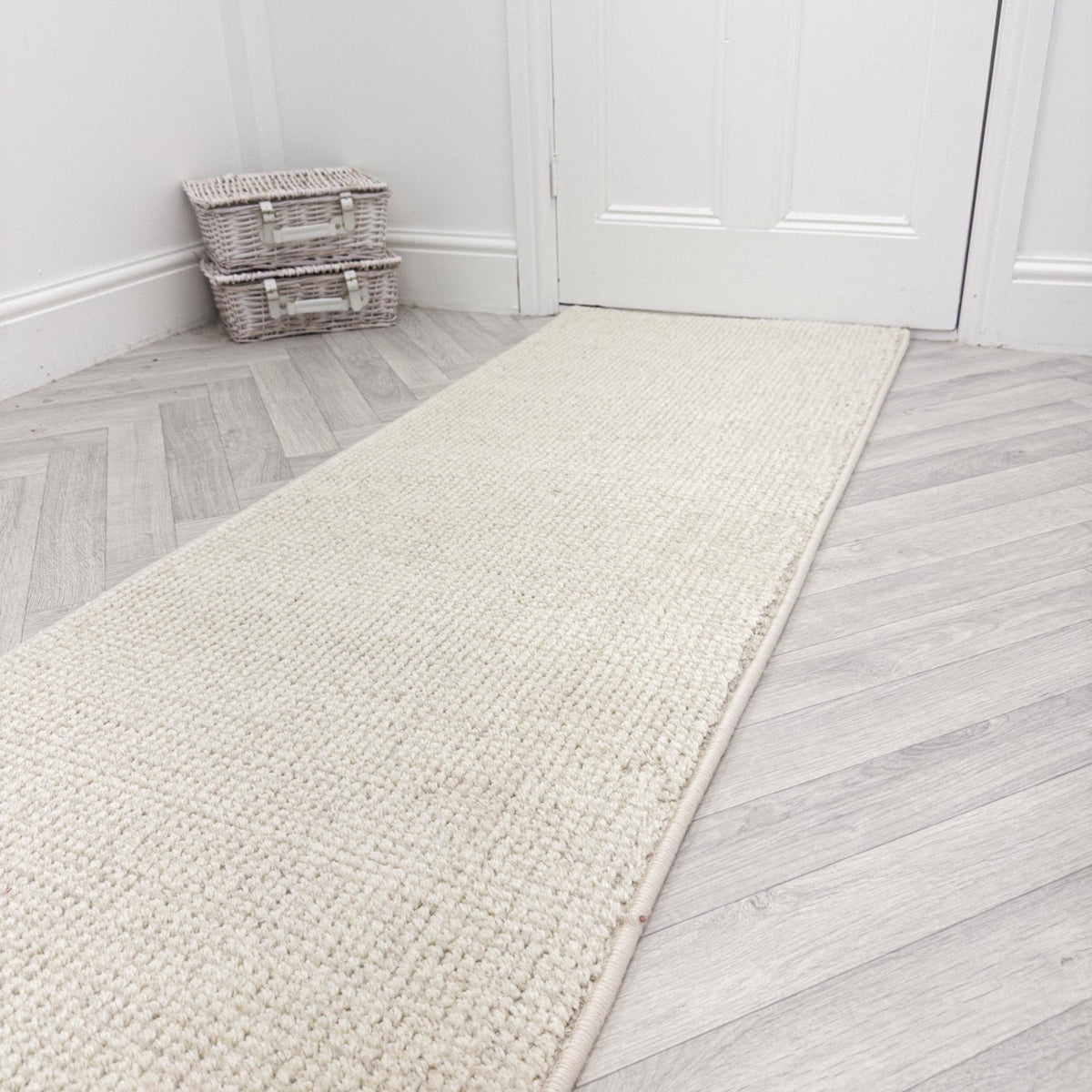 Esha Greige Rug Runner