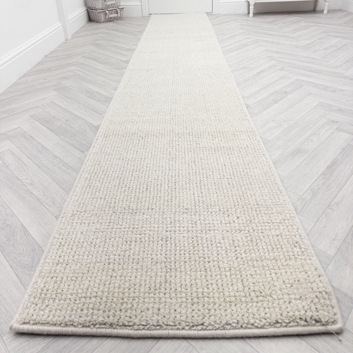 Esha Greige Rug Runner