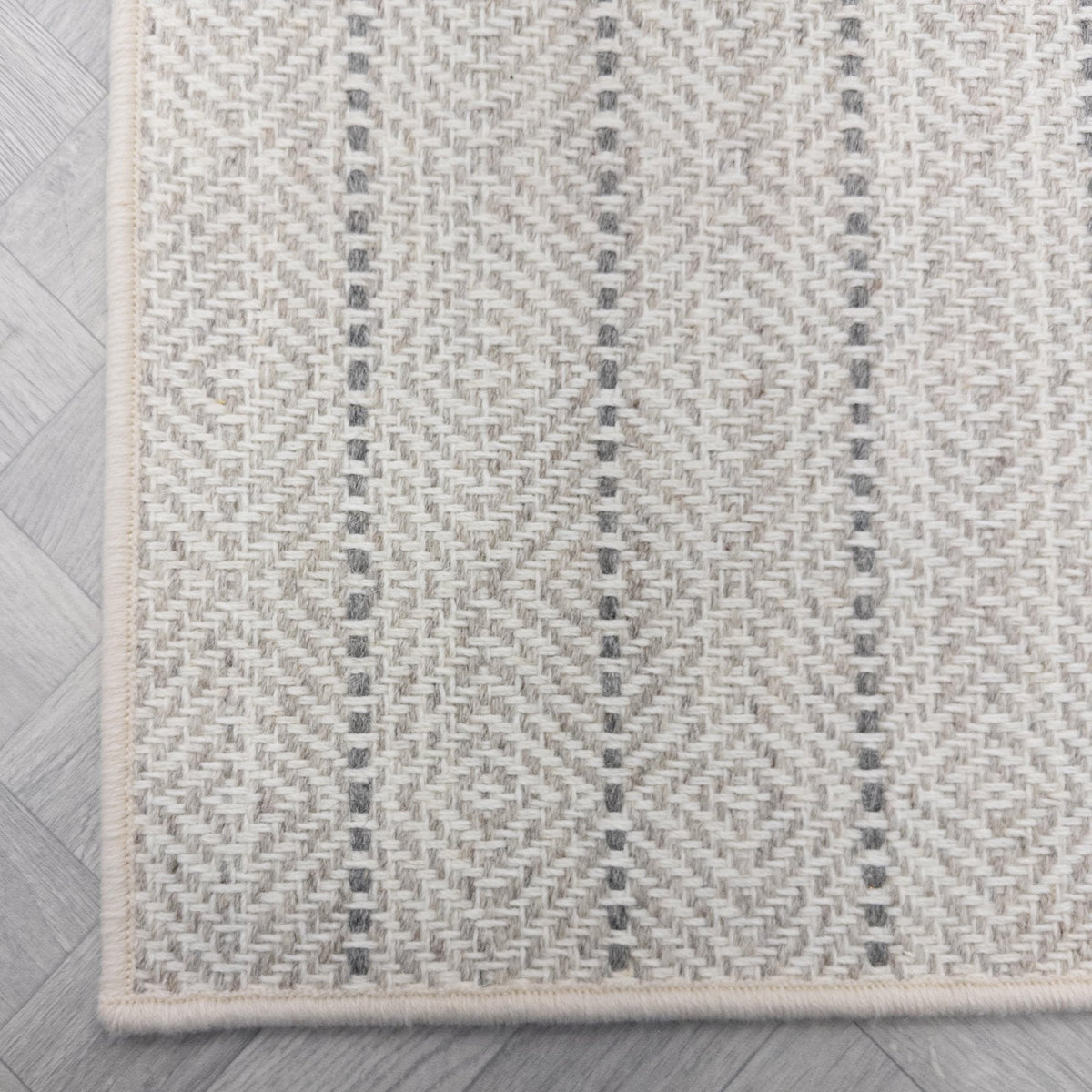Kariba White Sand Rug Runner