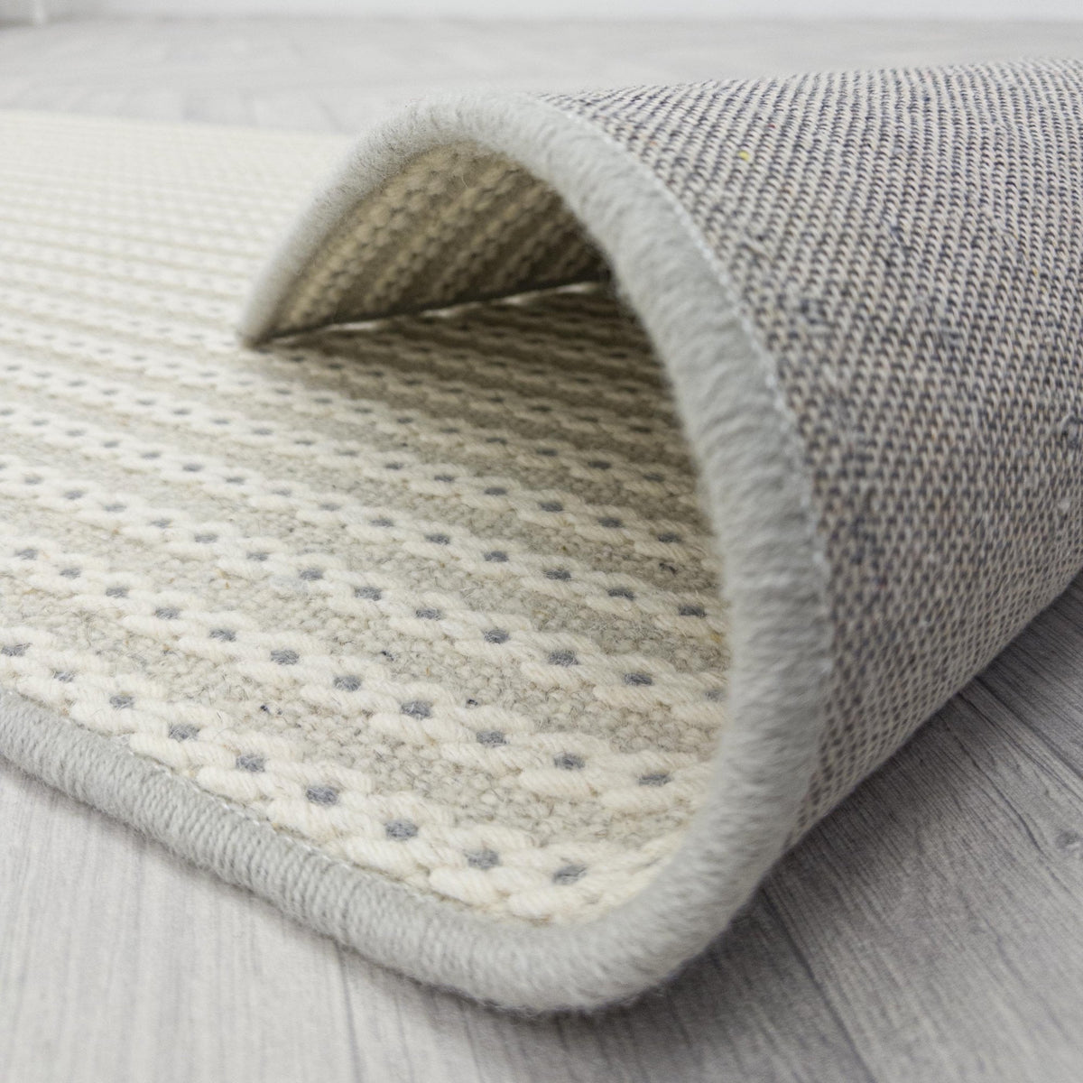 Chain Stitch Cloud Rug Runner