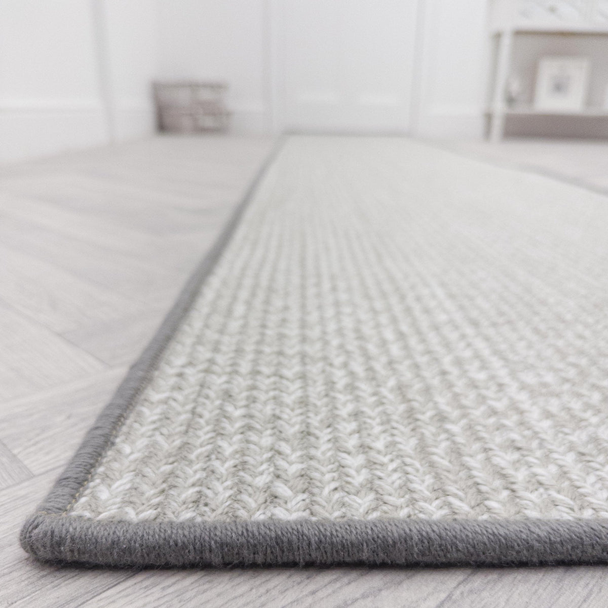 Soliman Bay Silver Rug Runner