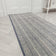Shazia Stripe Slate Hall Runner - 390cm / 66cm