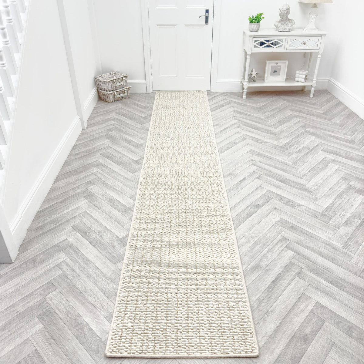 Madin Cream Rug Runner